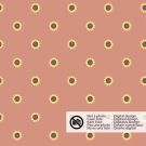 50x150cm katoen tricot bloemen roze