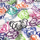 Sweat/french terry emoticons wit