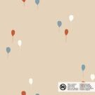 Katoen poplin ballonnen beige