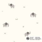 Katoen poplin olifanten offwhite