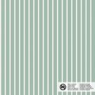 Katoen poplin strepen donkermint