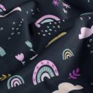 Softshell digitaaldruk regenbogen marine