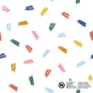 Katoen poplin krassen wit