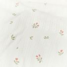 Ajour bloemen offwhite