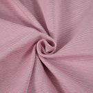 50x70 cm boordstof gestreept 1mm mauve