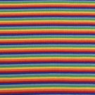 50x70 cm boordstof gestreept 2-3mm multicolor 