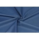 50x140 cm katoen uni staalblauw