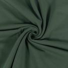 100x150 cm bloomingfabrics katoen tricot  donkergroen