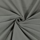 Katoen tricot uni taupe/grijs blooming fabrics