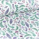 100x150 cm katoen tricot digitaaldruk bloemen offwhite blooming fabrics