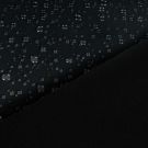 Softshell digitaaldruk druppels zwart