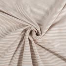 Katoen tricot gestreept lichtroze/offwhite