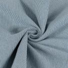50x70 cm boordstof gestreept 1mm indigo/offwhite