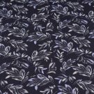 Katoen tricot abstracte twijgen donkerpaars