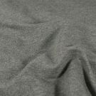 French terry light melange donkergrijs