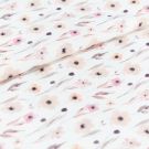 100x150 cm katoen tricot digitaaldruk bloemen offwhite blooming fabrics