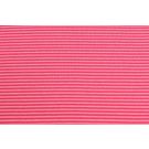 50x70 cm boordstof gestreept 2mm pink/roze