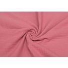 100x130cm katoenen mousseline uni roze