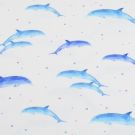 100x150 cm bloomingfabrics katoen tricot dolphins