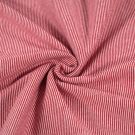 50x70cm boordstof gestreept 1mm rood