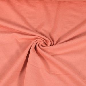 Viscose tricot licht oranje