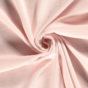 Nicky velours uni lichtroze