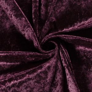 Velours de panne magenta
