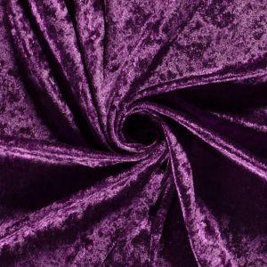 Velours de panne magenta