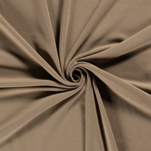 Alpenfleece uni lichtbruin