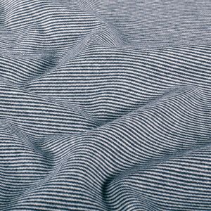 Boordstof gestreept 1mm marine