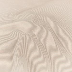 Boordstof gestreept 1mm nude