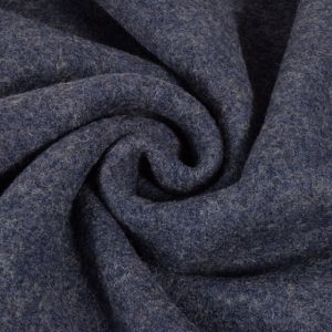 Wolvilt melange paarsblauw