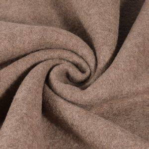 Wolvilt melange taupe bruiin