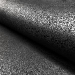 Suède wildleer foliedruk zwart