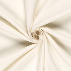 Cretonne katoen premium uni offwhite