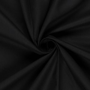 Cretonne katoen premium uni zwart