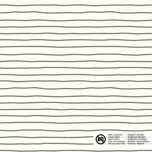 Katoen tricot strepen offwhite