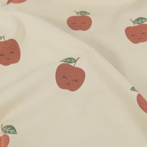 Sweat/french terry appels beige