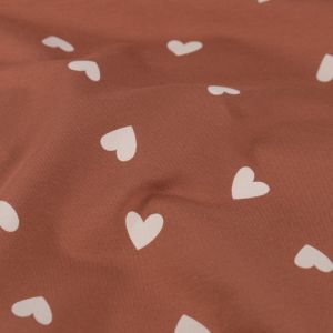 Sweat/french terry hartjes oudroze