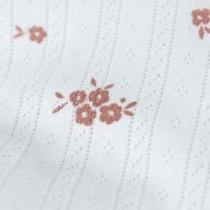 Ajour bloemen offwhite