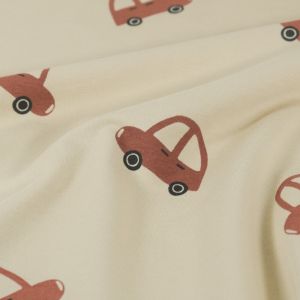 Sweat/french terry auto's beige