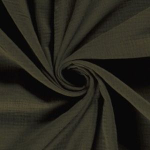 Mousseline olijfgroen