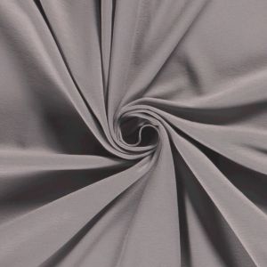 Katoen tricot lichtgrijs