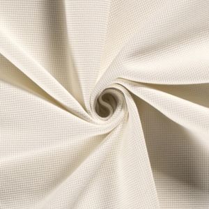 Gebreide wafelstof jersey offwhite