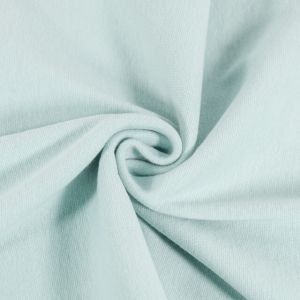 Boordstof effen, ijsblauw