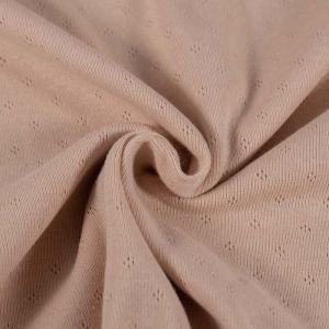 Ajour effen lichtroze