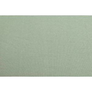 50x70 cm boordstof gestreept 1mm oudgroen/mint