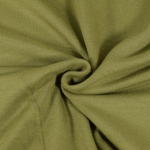 Viscose jersey vintage modal touch kaki groen