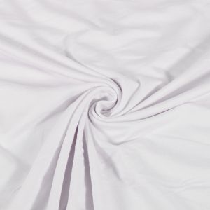 Viscose tricot uni wit