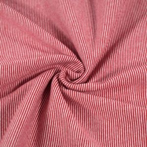 Boordstof gesteept 1mm rood